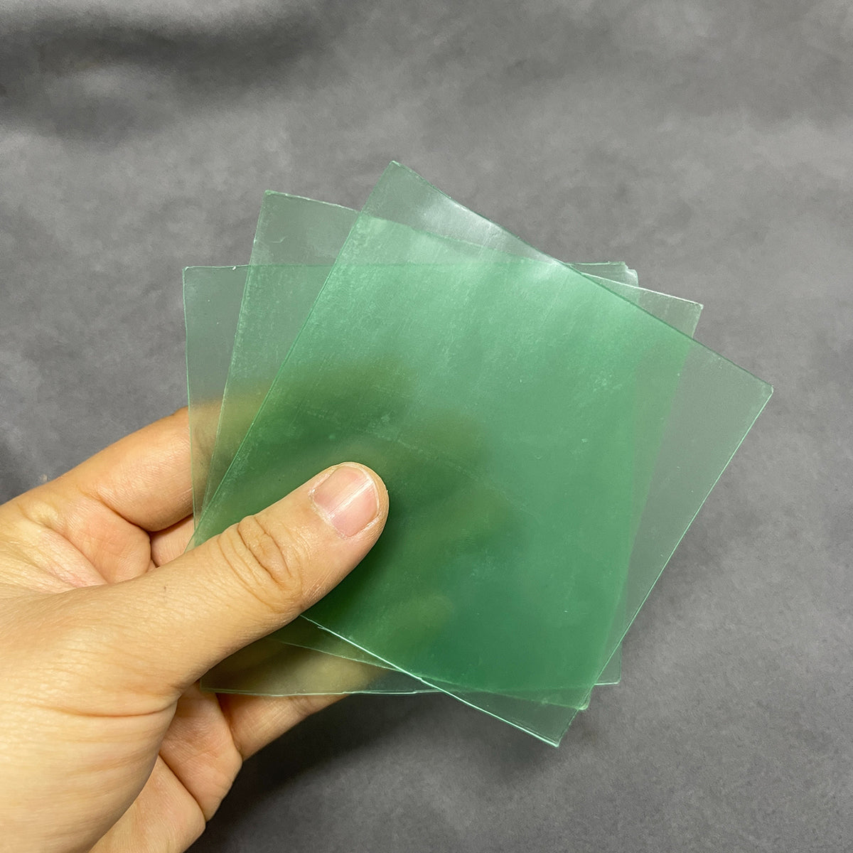 Green soft wax jewelry can be cast by pinching soft wax