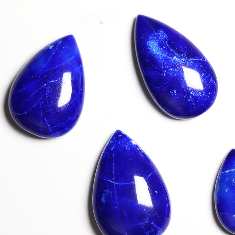 A5 Natural Afghan Lapis lazuli Droplet Pendant Mineral Crystal